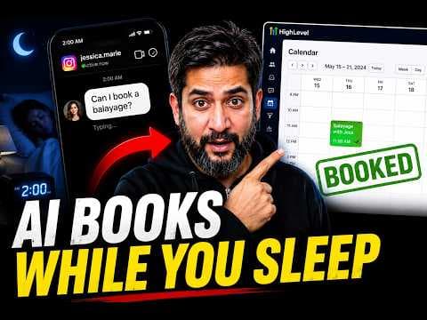 How to Build a 24/7 AI Booking System for Salons in GoHighLevel