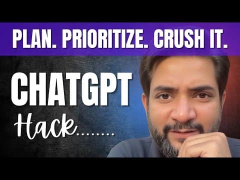 ChatGPT Tricks to Save You Tons of Time!