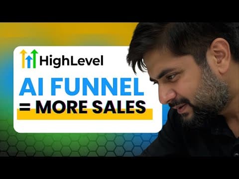 Exploring Funnel AI in GoHighLevel 🚀 | Build Smarter, Faster, Better Funnels