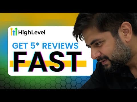 Understanding the Reputation Tab on GoHighLevel | Get More Reviews & Build Trust!
