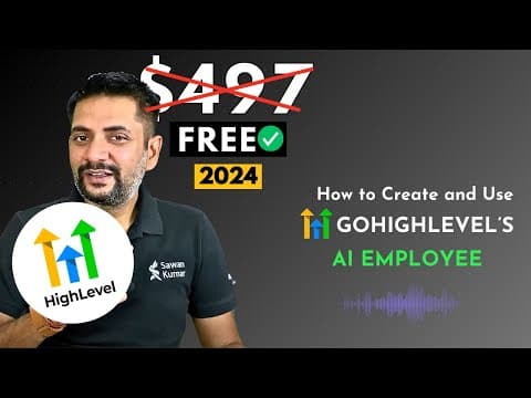 Master GHL Employee AI for Free