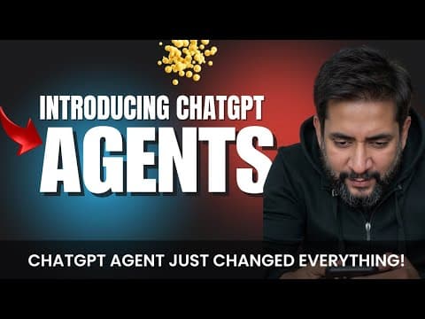 The NEW ChatGPT Agent Is a Game-Changer 🔥 Full Demo & Breakdown