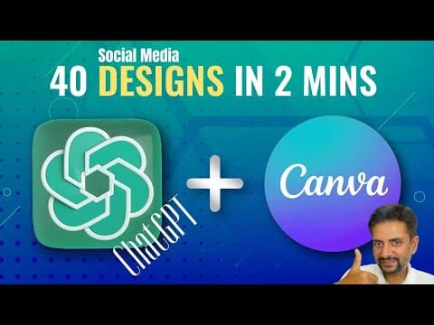 How to create 40 social media posts in 2 minutes using ChatGPT