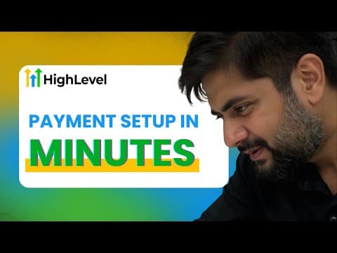 Payment Integration Overview 💳 GoHighLevel | Accept Payments & Automate Billing