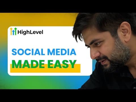 Exploring Social Planner Features in GoHighLevel 📅 | Schedule & Automate Like a Pro